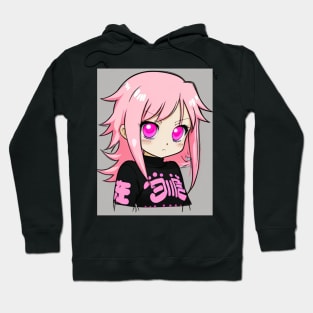 Kawaii Cuties: Explore the World of Adorable Anime Girls in Pastel Hues Hoodie